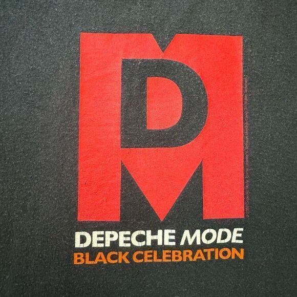 Depeche Mode Vintage Black Celebration STUMM 26 Graphic Tee Shirt Men's XL 2006 - Picture 3 of 6